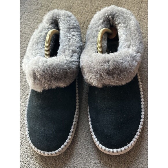 Ugg Wrinn Shearling Cuffed Slippers Sz 8 Winter Cozy - Picture 2 of 14
